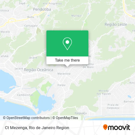 Ct Mezenga map