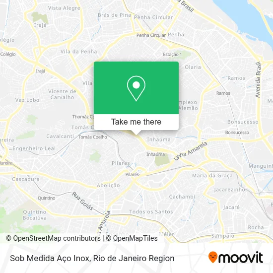 Sob Medida Aço Inox map