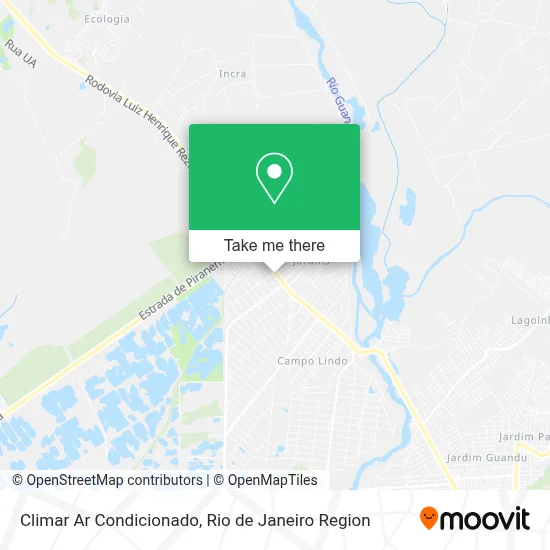 Climar Ar Condicionado map