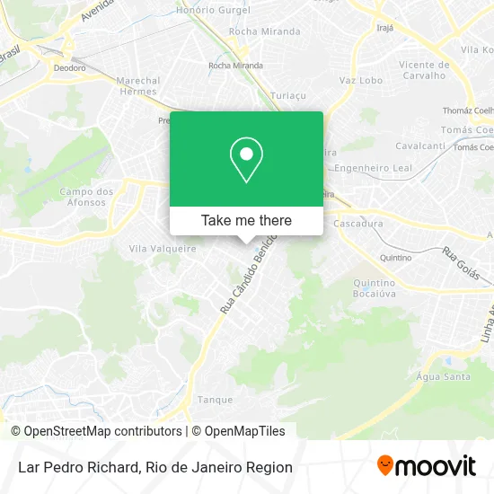 Lar Pedro Richard map