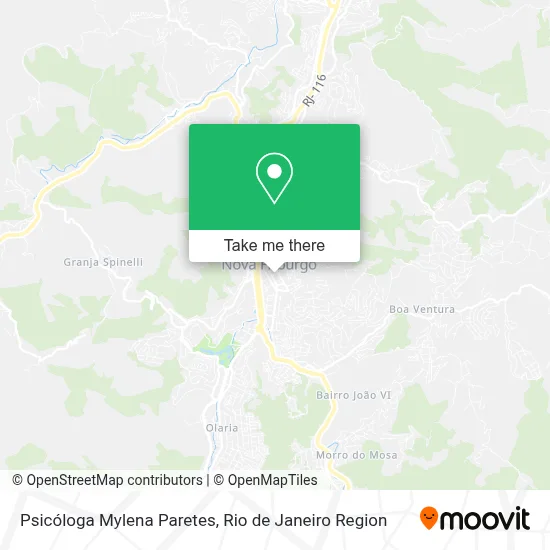 Psicóloga Mylena Paretes map