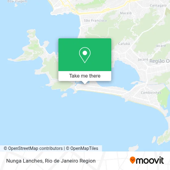 Nunga Lanches map