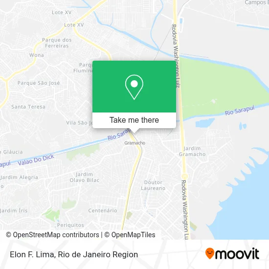 Elon F. Lima map