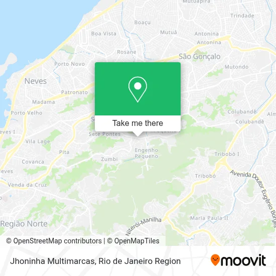 Jhoninha Multimarcas map