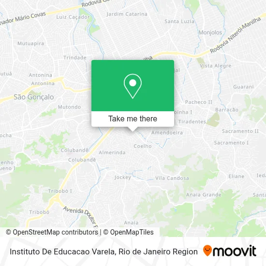 Instituto De Educacao Varela map