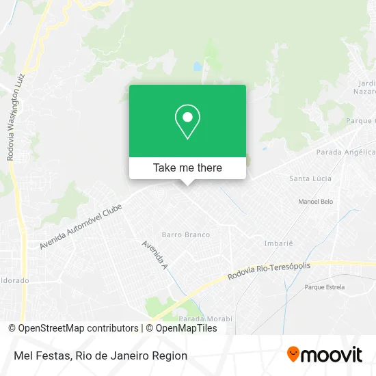 Mel Festas map