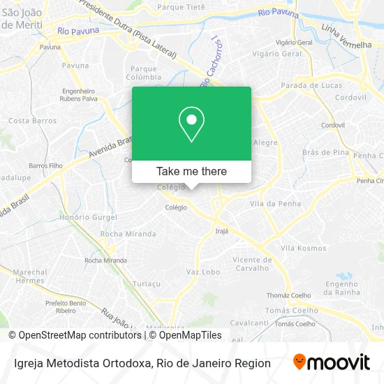 Igreja Metodista Ortodoxa map