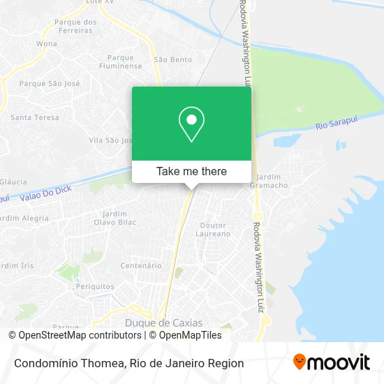 Condomínio Thomea map
