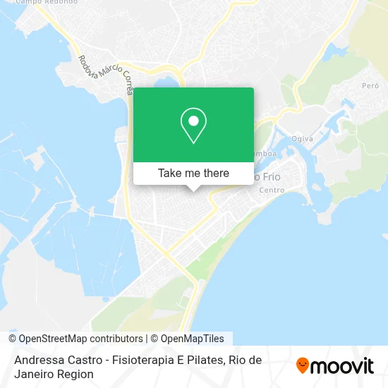 Andressa Castro - Fisioterapia E Pilates map