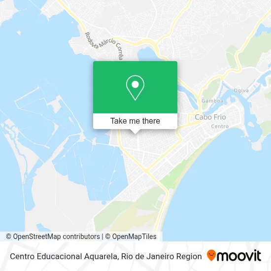 Centro Educacional Aquarela map
