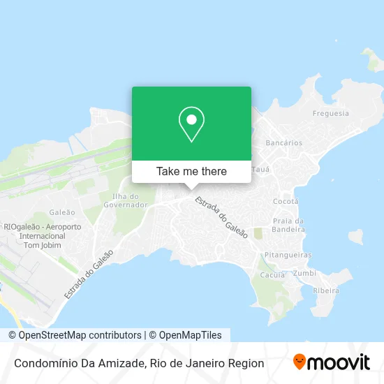 Condomínio Da Amizade map