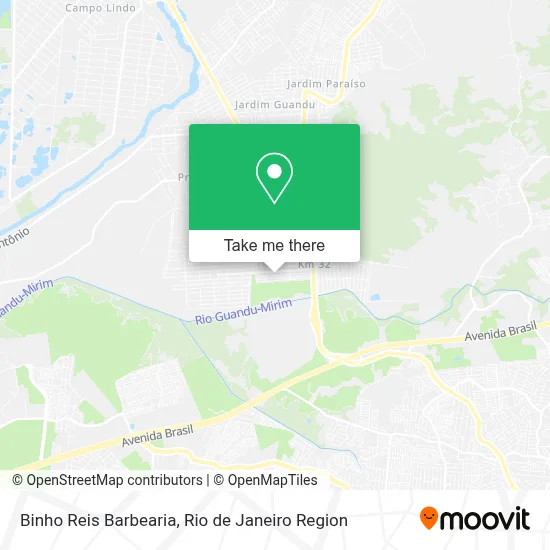 Binho Reis Barbearia map