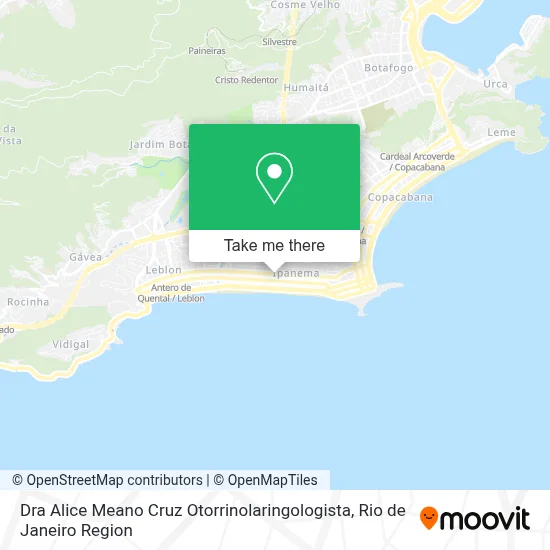 Dra Alice Meano Cruz Otorrinolaringologista map
