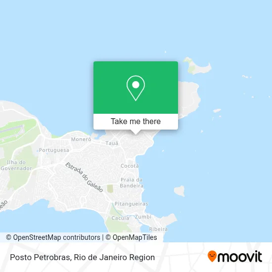 Posto Petrobras map