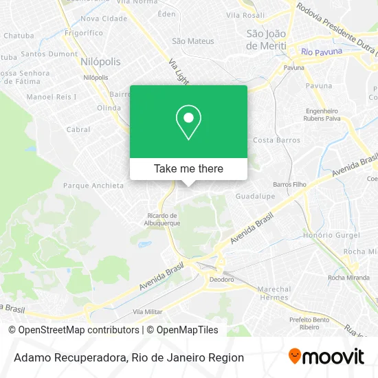 Adamo Recuperadora map