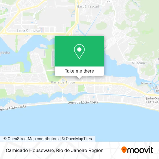 Camicado Houseware map
