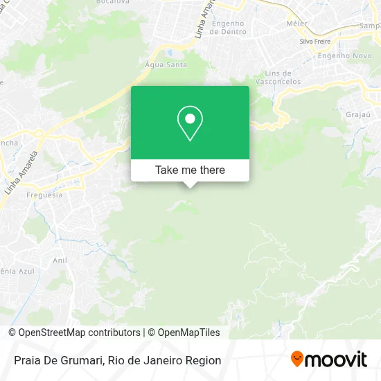 Praia De Grumari map