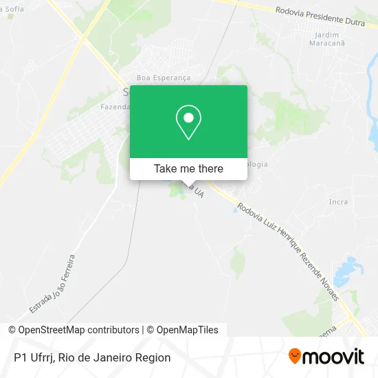P1 Ufrrj map