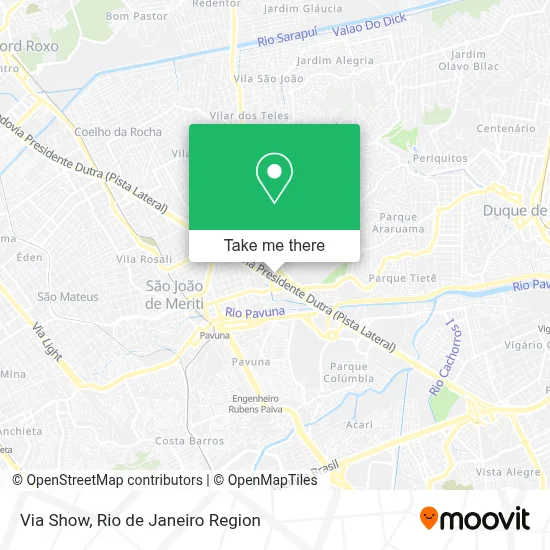 Via Show map