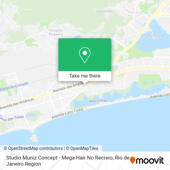 Studio Muniz Concept - Mega Hair No Recreio map