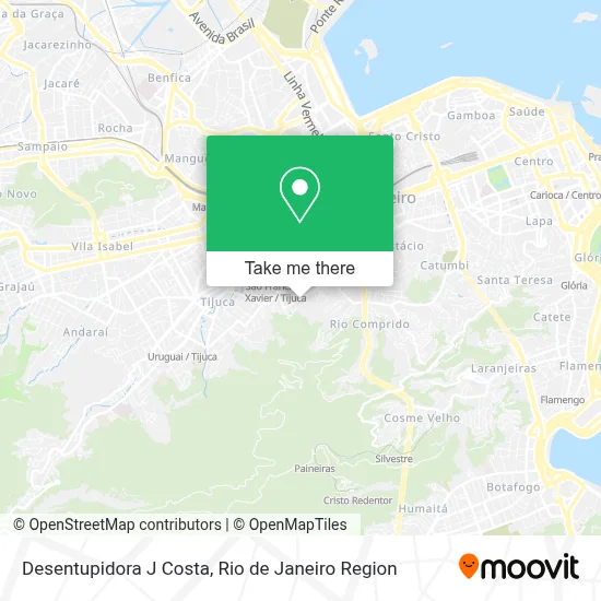 Desentupidora J Costa map