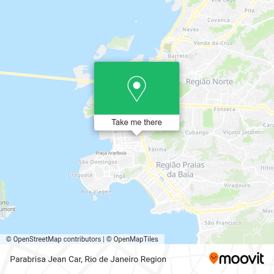 Parabrisa Jean Car map