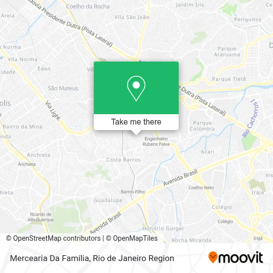 Mercearia Da Família map