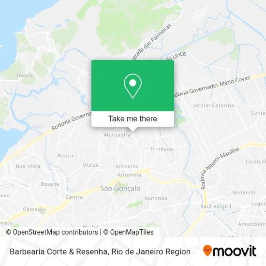 Barbearia Corte & Resenha map