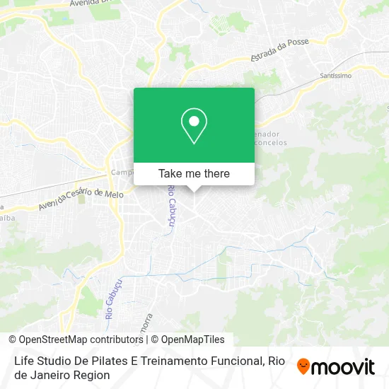 Life Studio De Pilates E Treinamento Funcional map