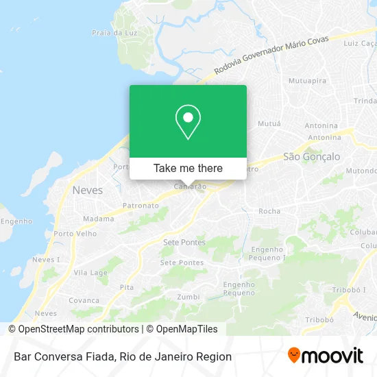 Bar Conversa Fiada map