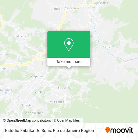Estúdio Fábrika De Sons map