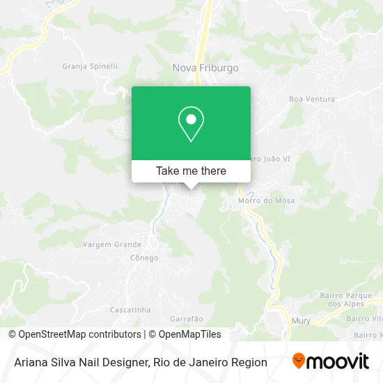 Ariana Silva Nail Designer map