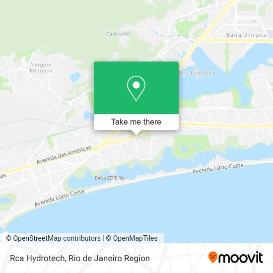 Rca Hydrotech map