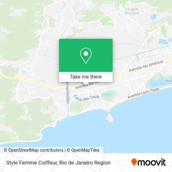 Style Femme Coiffeur map