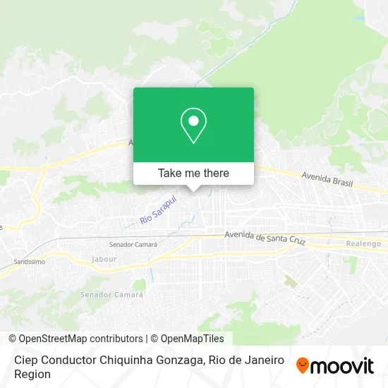 Ciep Conductor Chiquinha Gonzaga map
