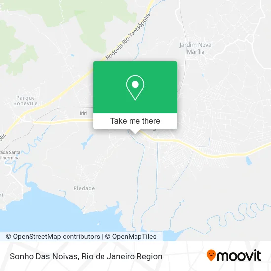 Sonho Das Noivas map
