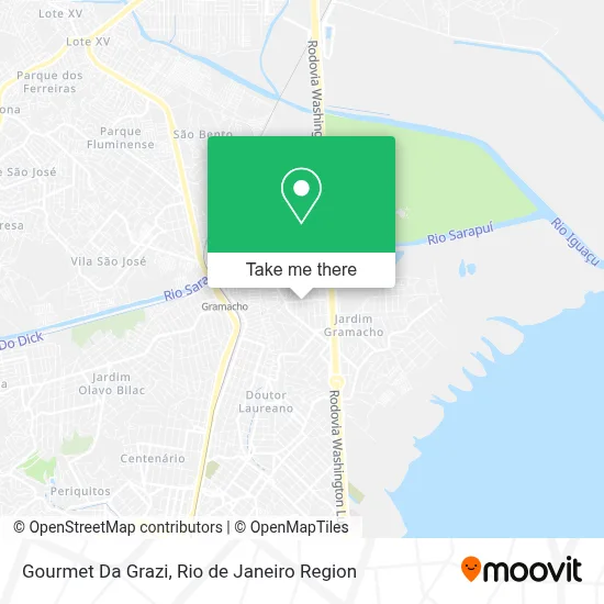 Gourmet Da Grazi map