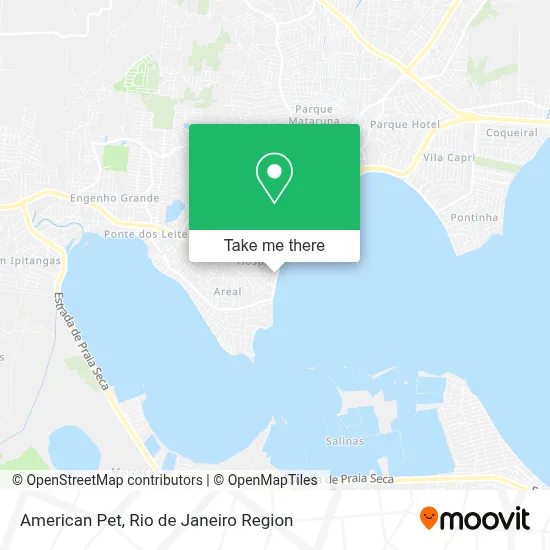 American Pet map