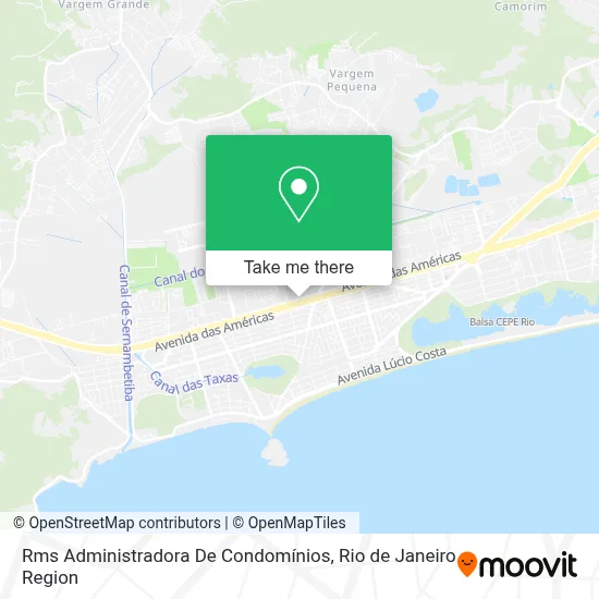Rms Administradora De Condomínios map
