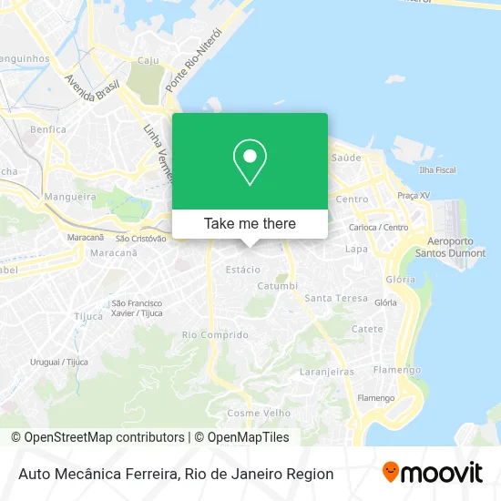 Auto Mecânica Ferreira map