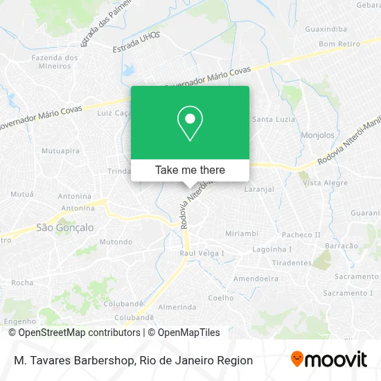 M. Tavares Barbershop map