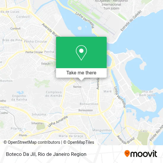 Boteco Da Jil map