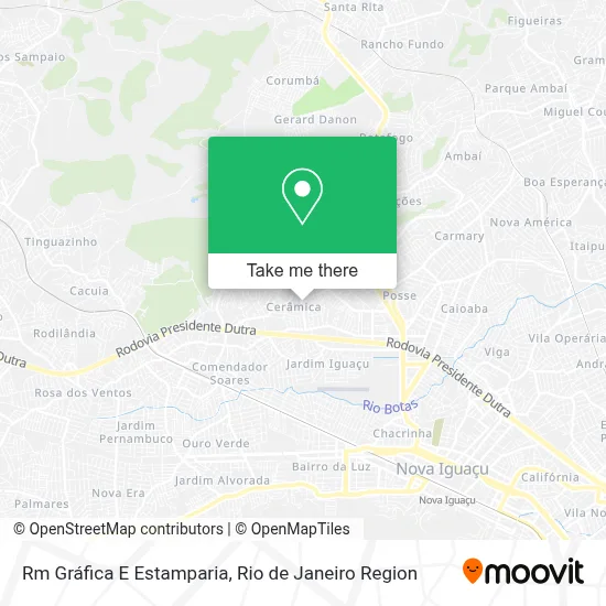 Rm Gráfica E Estamparia map