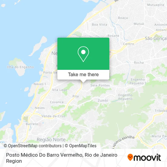 Posto Médico Do Barro Vermelho map