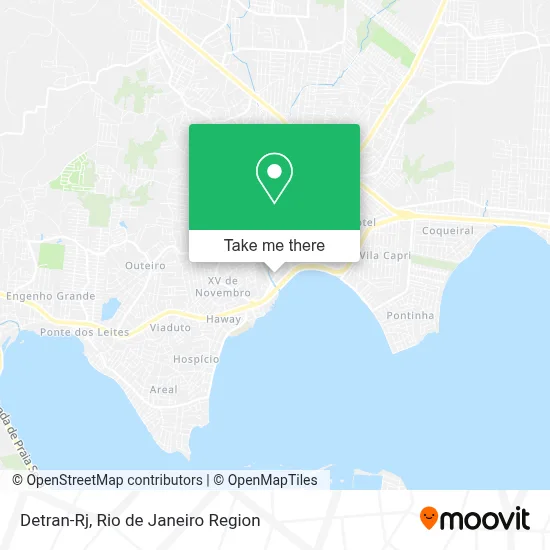 Detran-Rj map