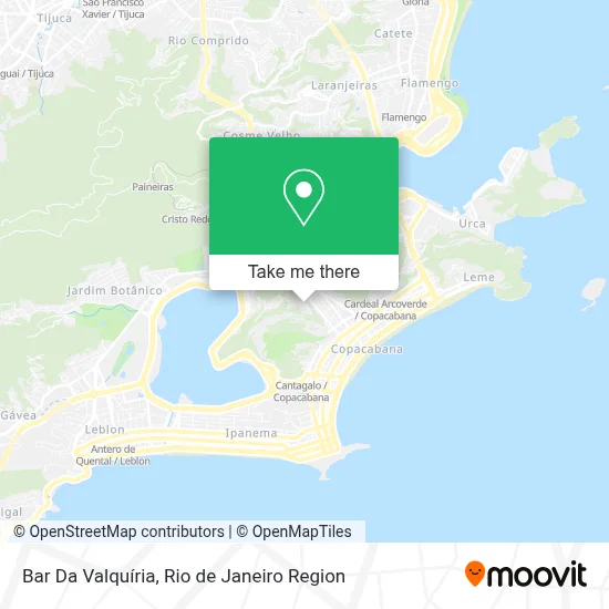 Bar Da Valquíria map