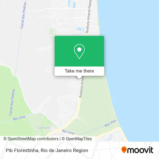 Pib Florestinha map