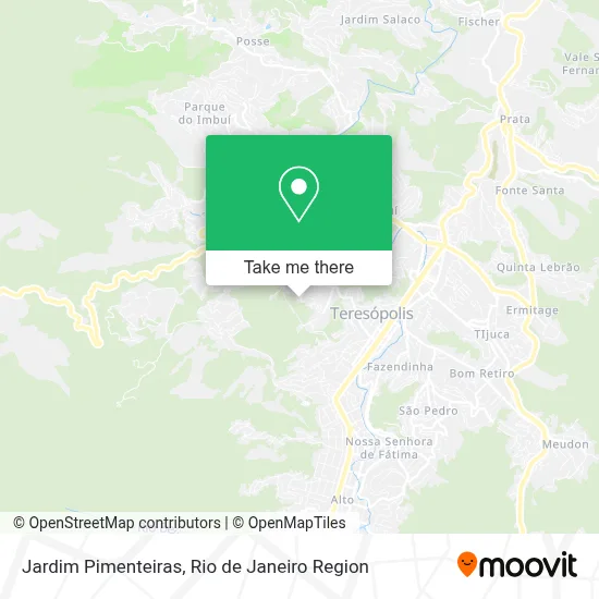Jardim Pimenteiras map