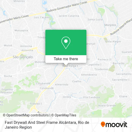 Fast Drywall And Steel Frame Alcântara map