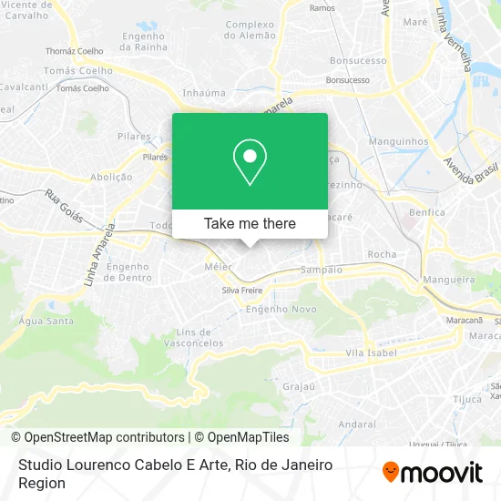 Studio Lourenco Cabelo E Arte map